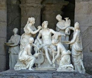 19 Apollo tended by the Nymphs of Thetis
