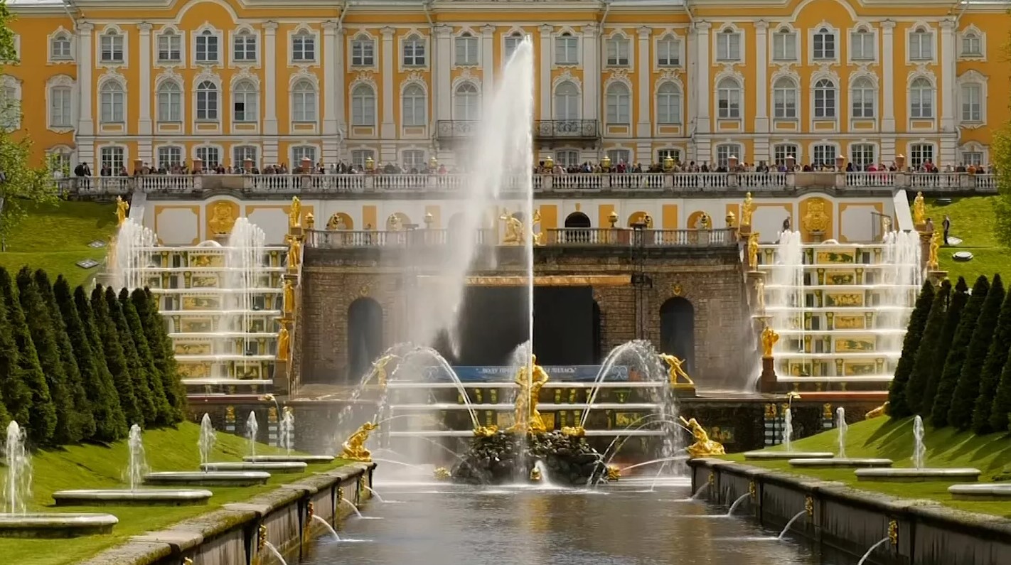 Baroque foutain of peterhof 3 Baroque foutain of peterhof 3