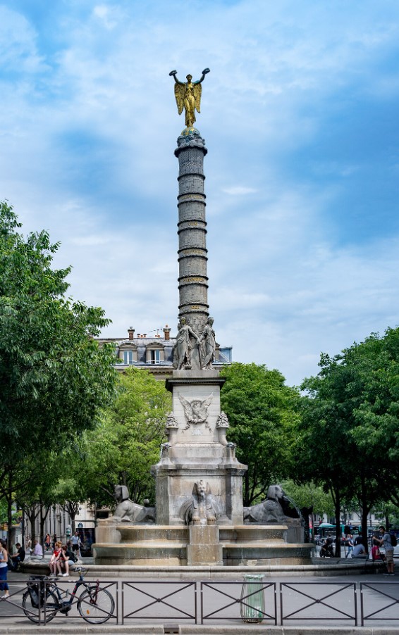 Fontaine du palmier in napoleon