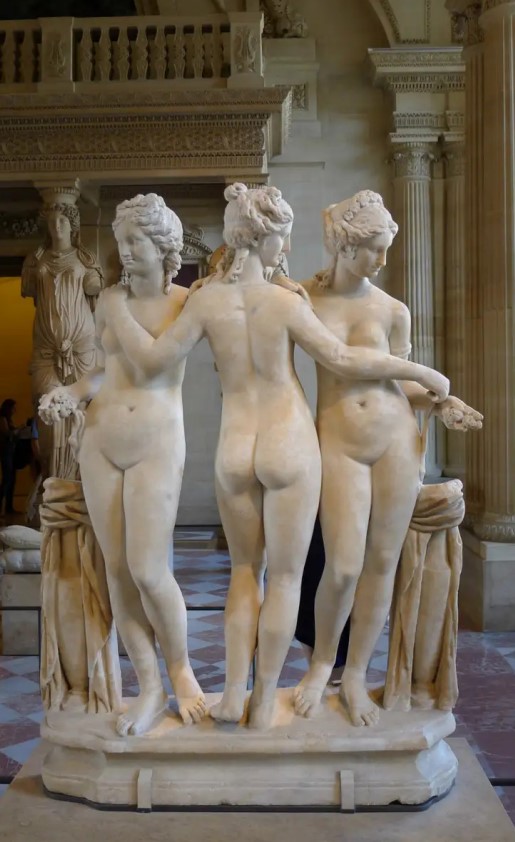 10 The 3 graces louvre
