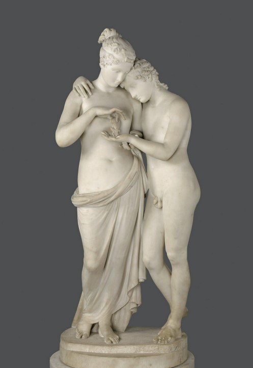 41 lamour et psyche debout antonio canova