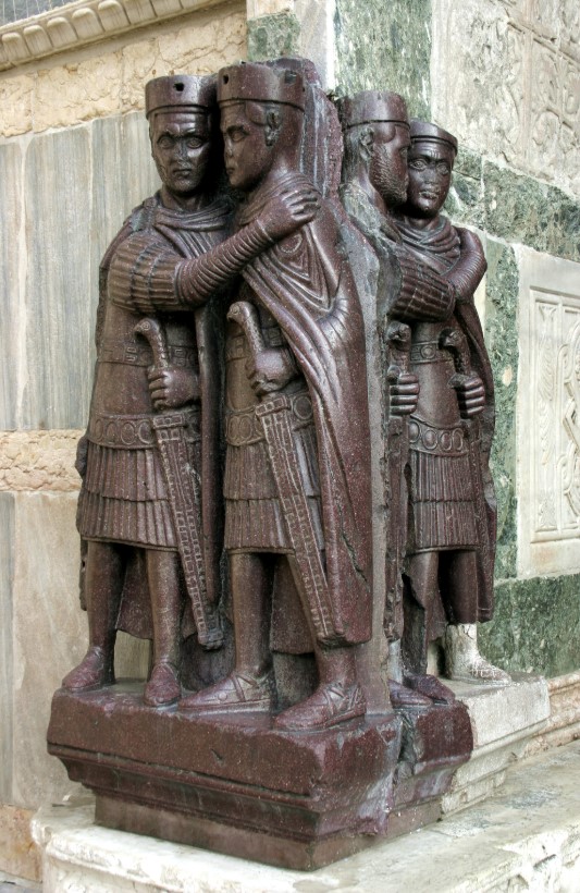Portrait of the four Tetrarchs Portrait of the four Tetrarchs
