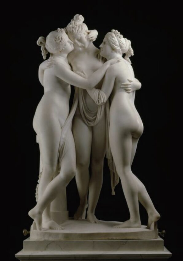 9 The three graces antonio canova
