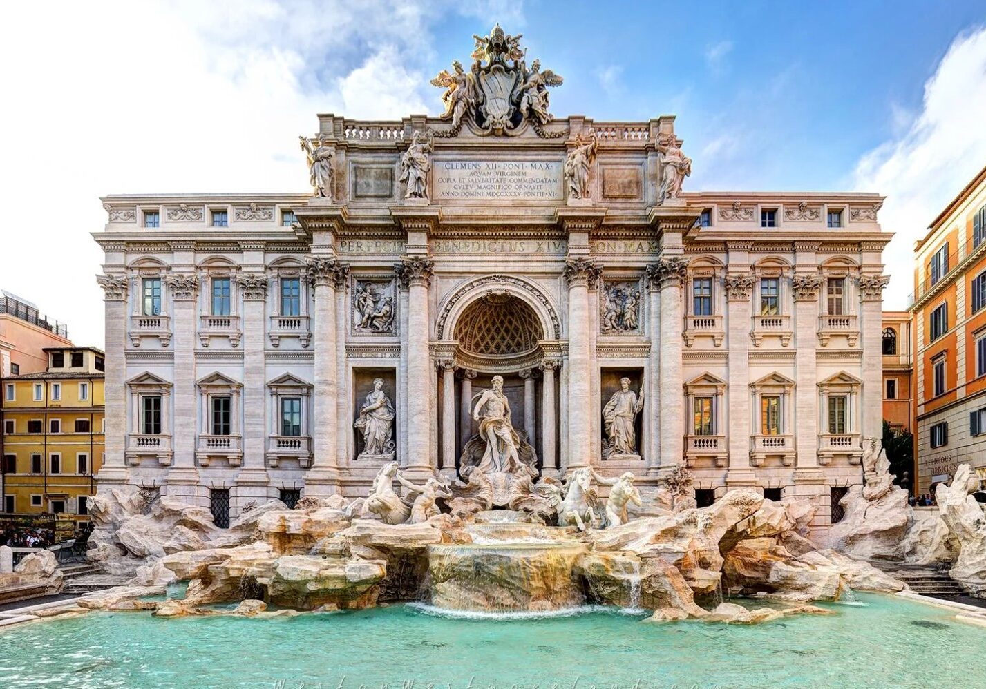 baroque fountain fontana di trevi baroque fountain fontana di trevi